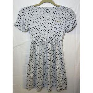 Black & White‎ Polka Dot DKNY (Donna Karan) Dress Girl Size 7